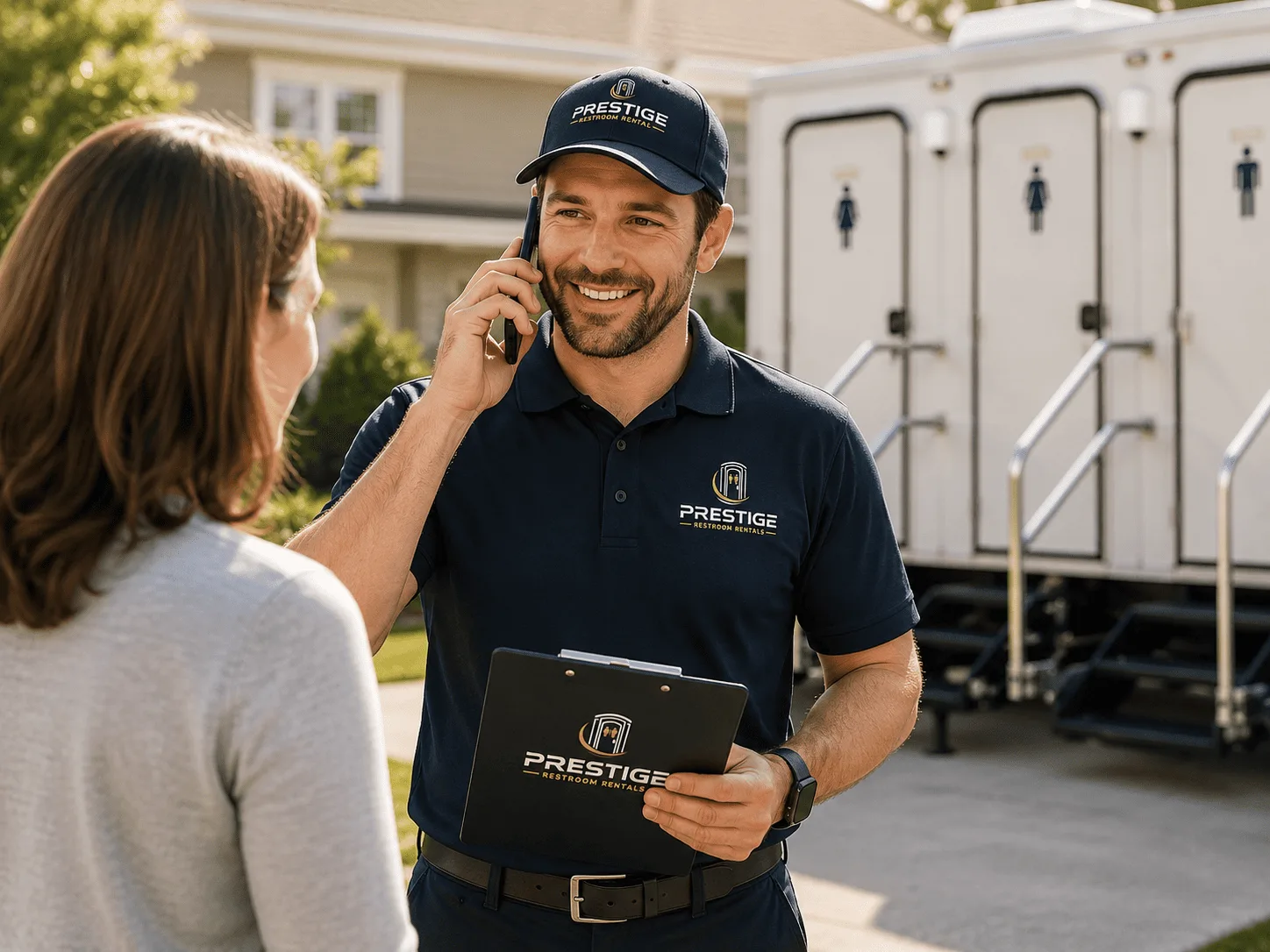 Luxury Portable Restrooms FAQs in New Douglas, IL